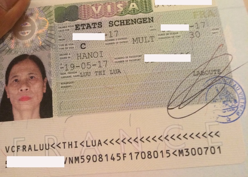 Xin visa Pháp